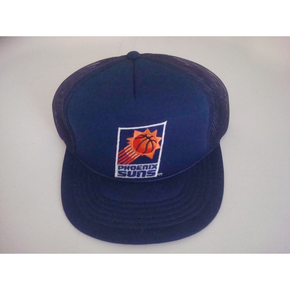 PHOENIX SUNS YA YOUNGIN TRUCKER 90S SNAPBACK HAT CAP VINTAGE DEADSTOCK B2